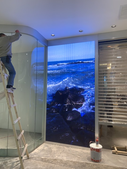 萬達(dá)廣場(chǎng)，豎屏，P2.5,5.12平方