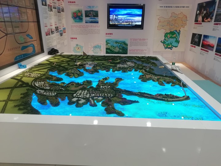 沙盤屏，光谷中華科技園p2.5，5.32平方