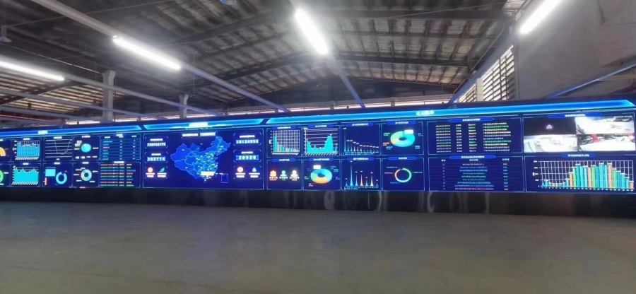 室內(nèi)Q1.5Pro 完工，數(shù)據(jù)中心大屏來了！